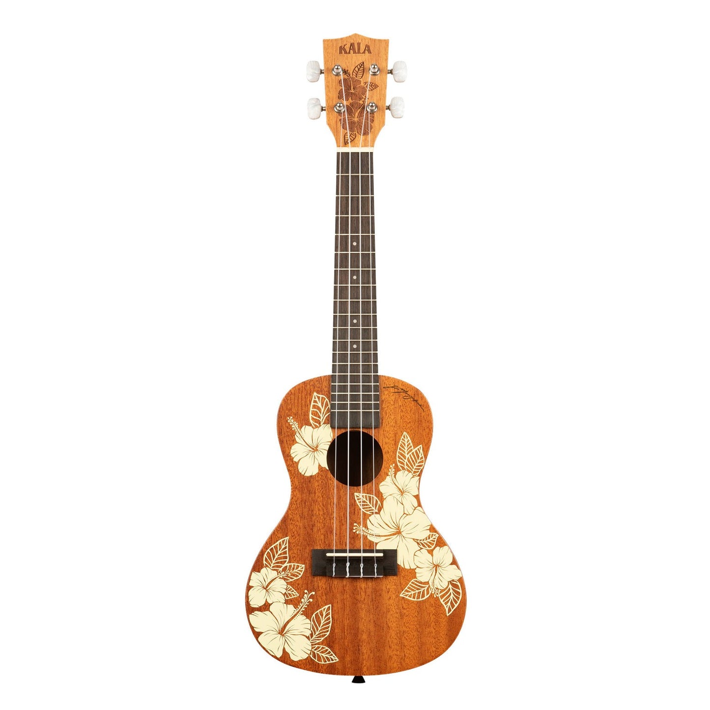 Hibiscus Mahogany Concert Ukulele