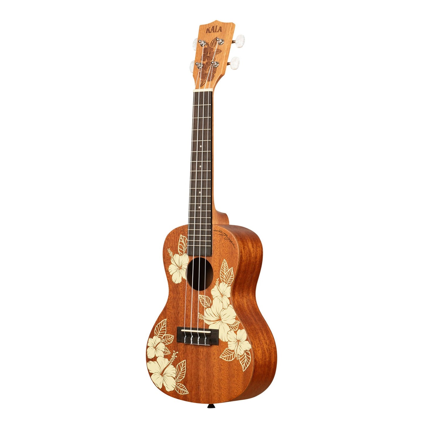 Hibiscus Mahogany Concert Ukulele