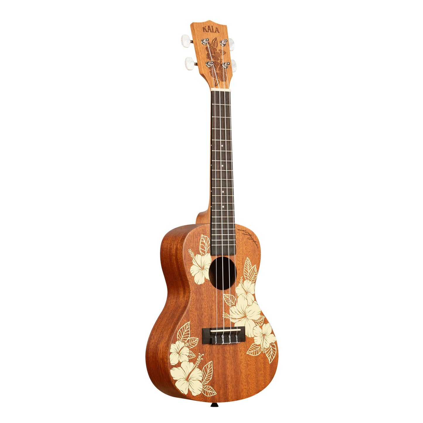 Hibiscus Mahogany Concert Ukulele