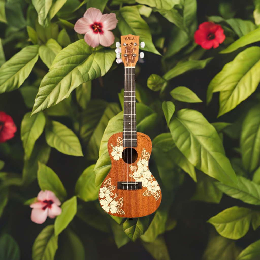 Hibiscus Mahogany Tenor Ukulele