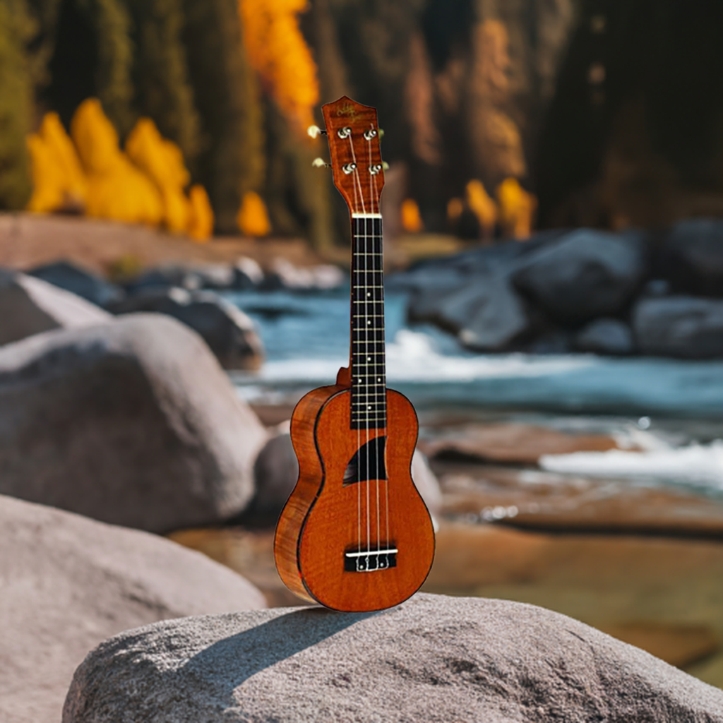 Eddy Finn Tenor Uke – Flamed Okoume