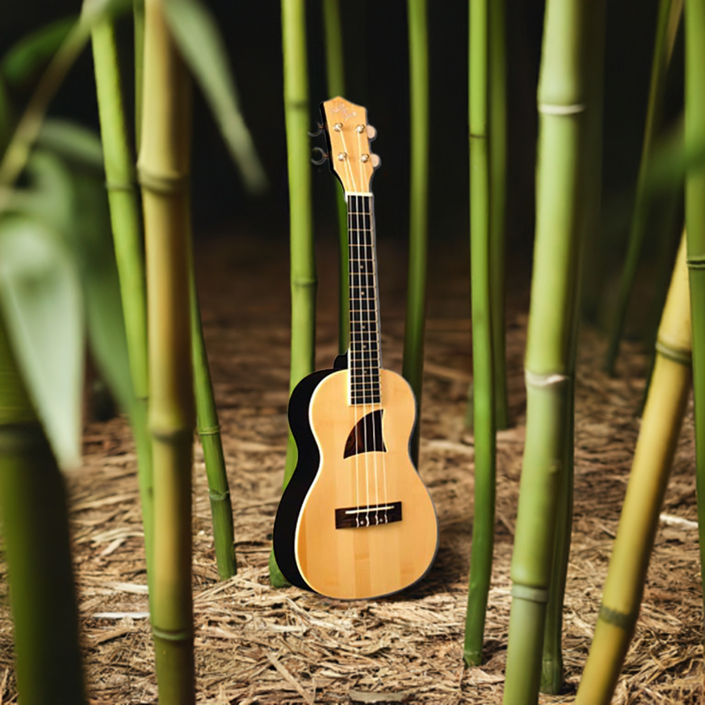 Eddy Finn Concert Uke – Bamboo